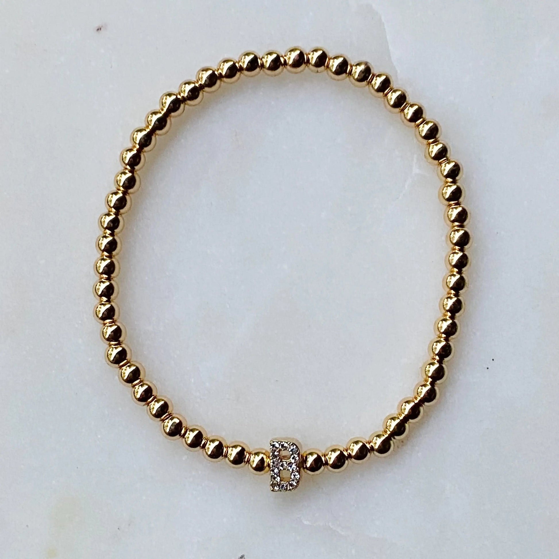 Darcy Initial Bracelet WEM Support (www.WEM.support)