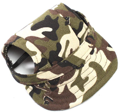 Small Dog Canvas Baseball Hat