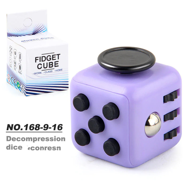 Cubo de Decompressão Fidget de 6 Lados