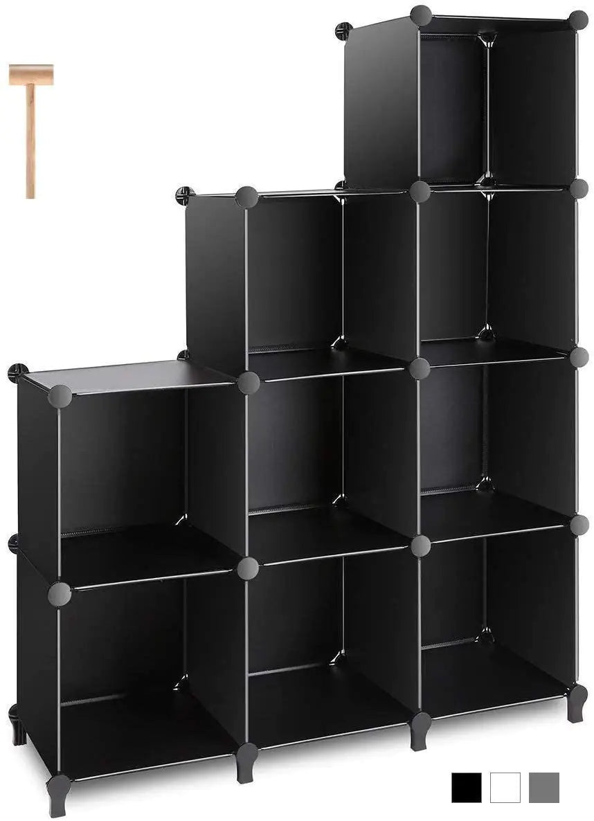 Simple Combination Of Plastic Storage Rack WEM Support (www.WEM.support)
