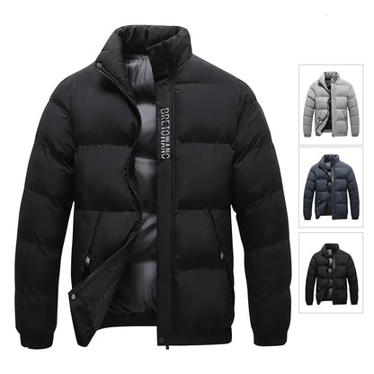 Men's Winter Puffer Jacket WEM Support (www.WEM.support)