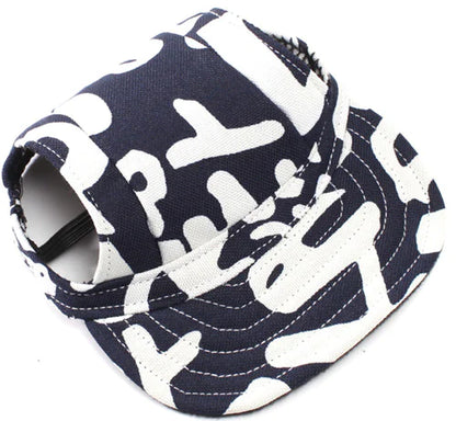 Small Dog Canvas Baseball Hat