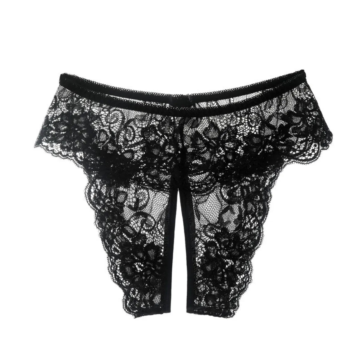 Nylon Sexy Plus Size Lace Fat MM Ladies Briefs WEM Support (www.WEM.support)
