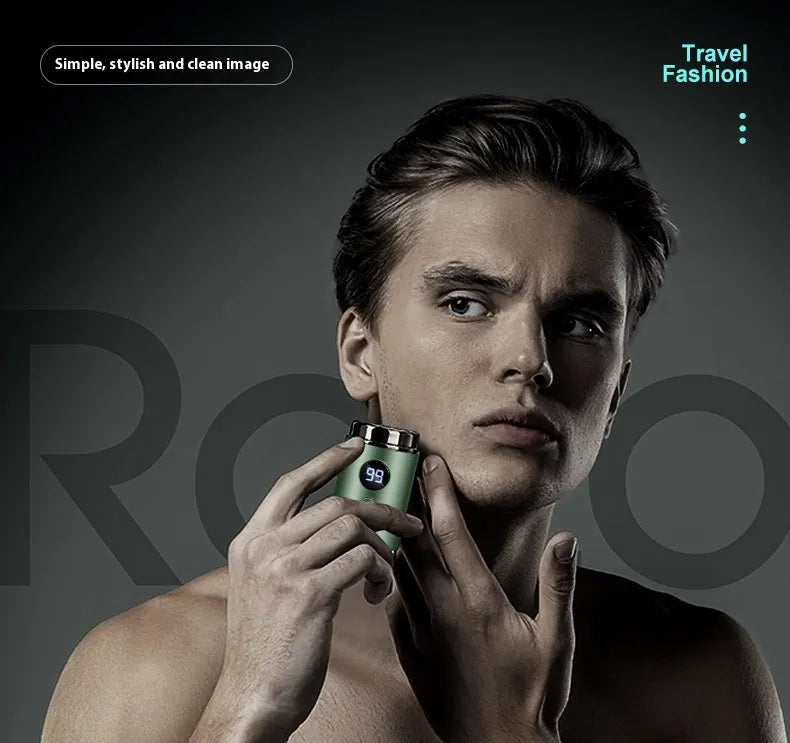 Rechargeable Washable Travel Men's Shaver WEM Support (www.WEM.support)