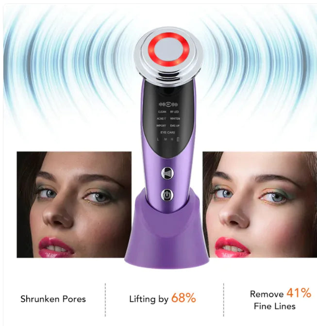 EMS Micro-current Color Light Skin Rejuvenation Instrument WEM Support (www.WEM.support)