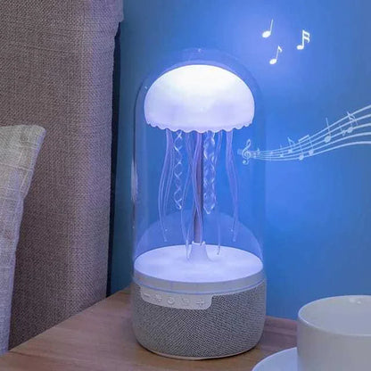 3 In 1 Creative Colorful Jellyfish Lamp Bluetooth-compatible Speaker WEM Support (www.WEM.support)