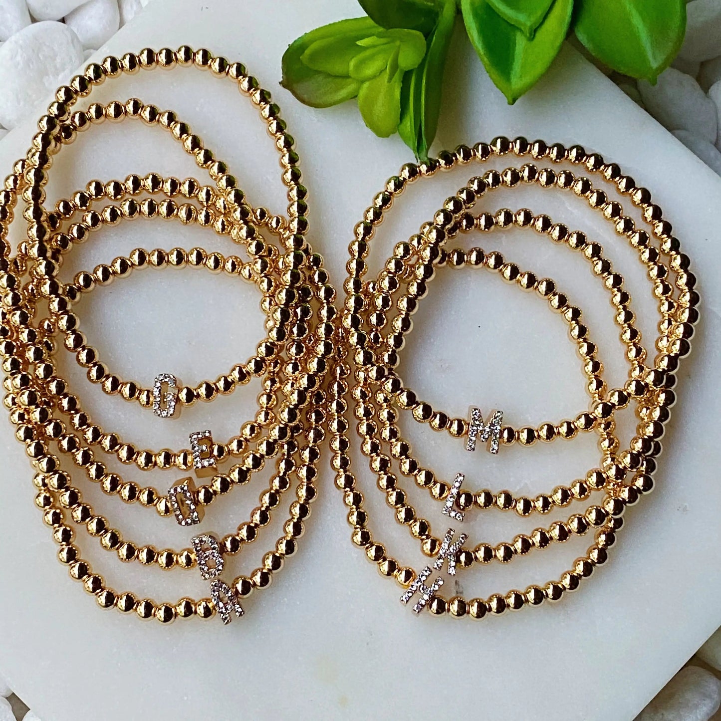 Darcy Initial Bracelet WEM Support (www.WEM.support)