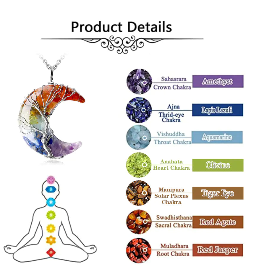 Pingente Lua Árvore da Vida