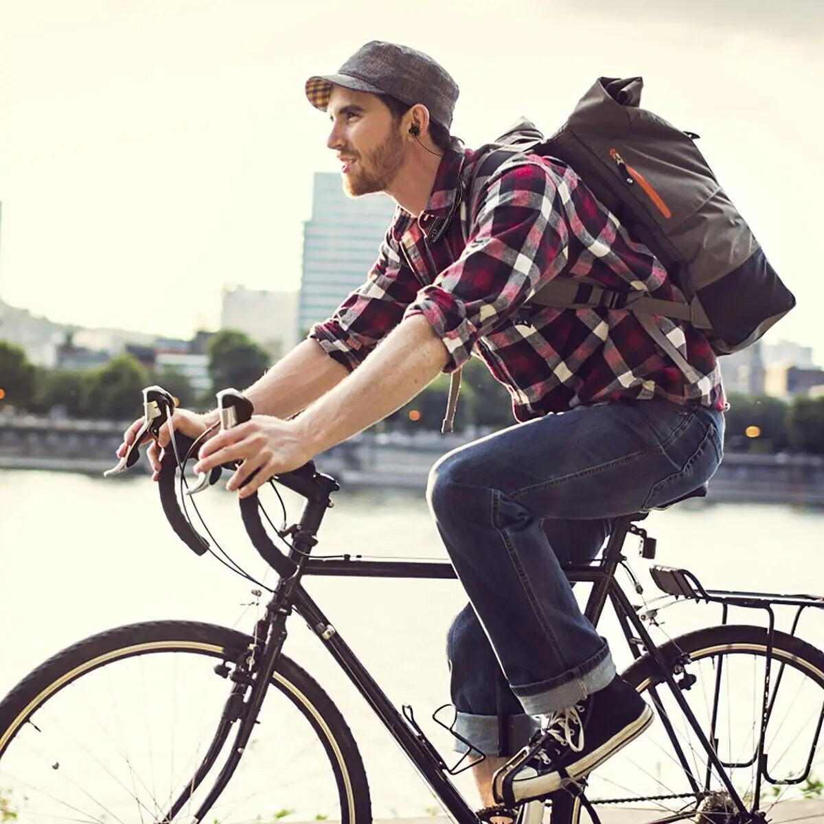 Bluetooth Neckband Wireless Headphones Mic Headset Stereo Earbuds Earphone WEM Support (www.WEM.support)