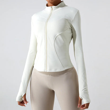 Fleece-Lined Yoga Jacket WEM Support (www.WEM.support)