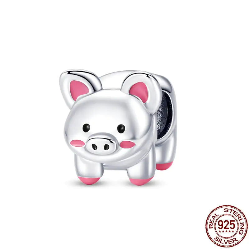 Cute Animal Series Charm Beads WEM Support (www.WEM.support)