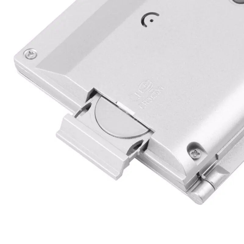 Digital Travel Alarm Clock Foldable Temperature LCD Clock Compact Desk Timer New WEM Support (www.WEM.support)