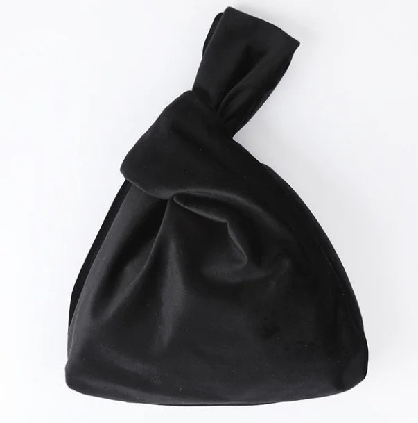 Silk Satin Knot Handbag