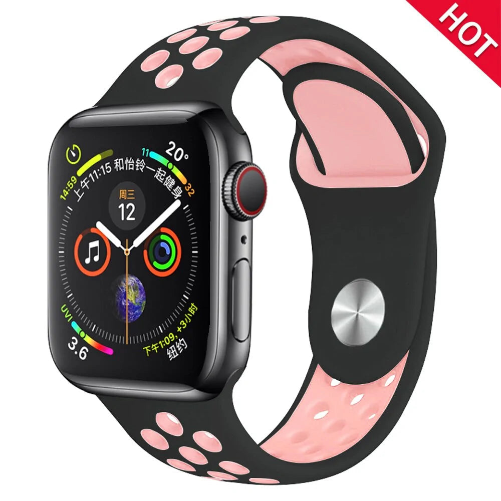 Soft Silicone Replacement Sports Strap WEM Support (www.WEM.support)