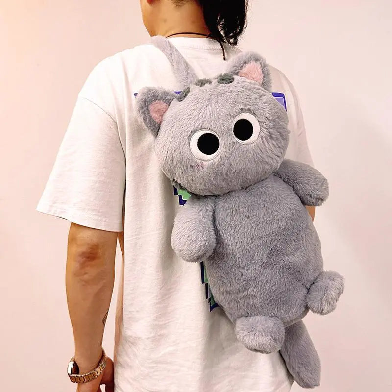 Chic Plush Student Backpack HejK.com Marketplace LLC