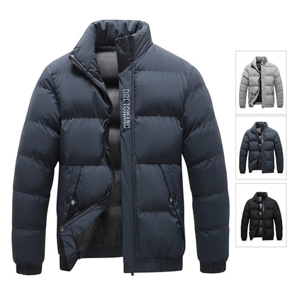 Men's Winter Puffer Jacket WEM Support (www.WEM.support)