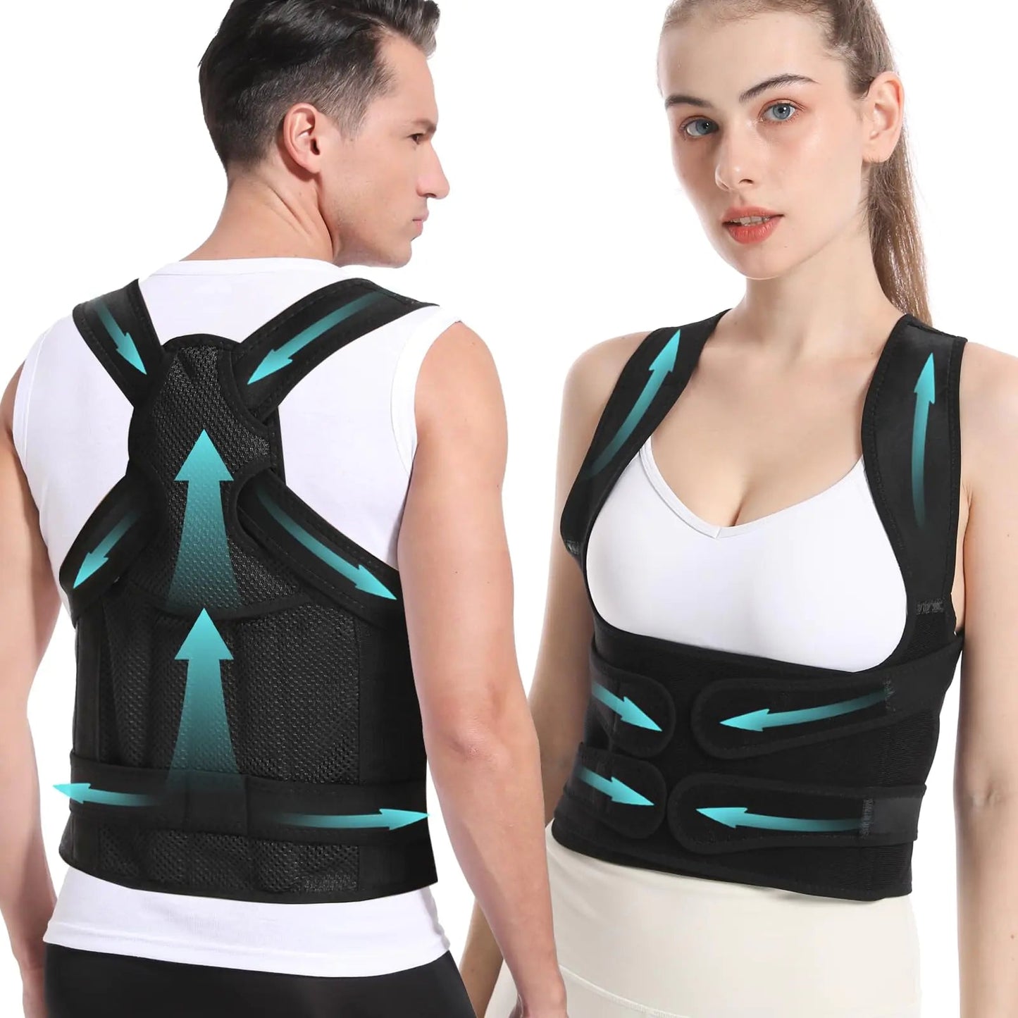 AlignFlex Adjustable Back Support Brace HejK.com Marketplace LLC