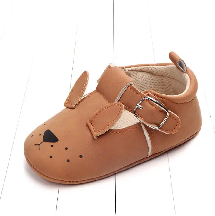 Spring and autumn cartoon animal baby shoes matte leather non-slip soft bottom baby shoes wholesale 0884 WEM Support (www.WEM.support)