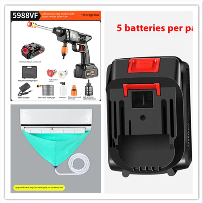 Portable Cordless Pressure Washer WEM Support (www.WEM.support)