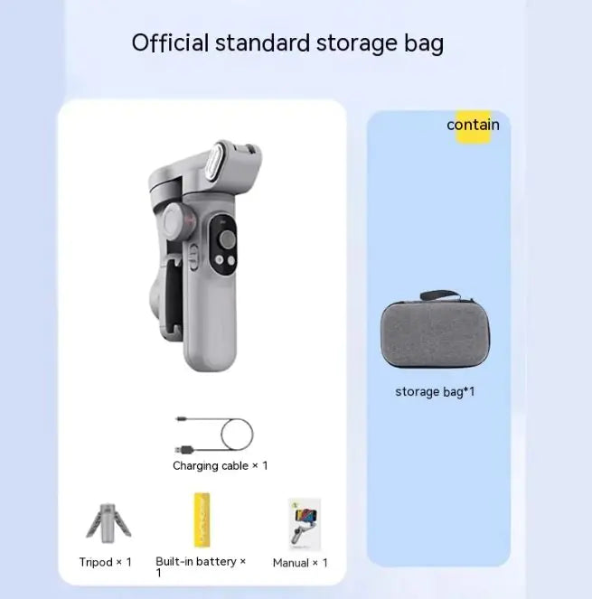Pro Mobile PTZ Stabilizer Intelligent Three-axis Anti-shake WEM Support (www.WEM.support)