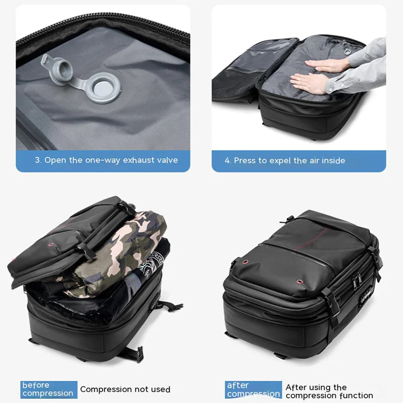 ProTravel Multifunction Backpack WEM Support (www.WEM.support)