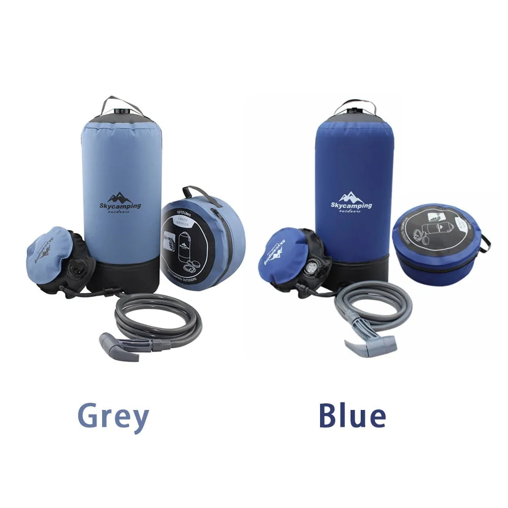 Outdoor Portable Inflatable Camping Shower WEM Support (www.WEM.support)