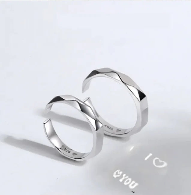 S925 Sterling Silver Hidden Heart Ring WEM Support (www.WEM.support)