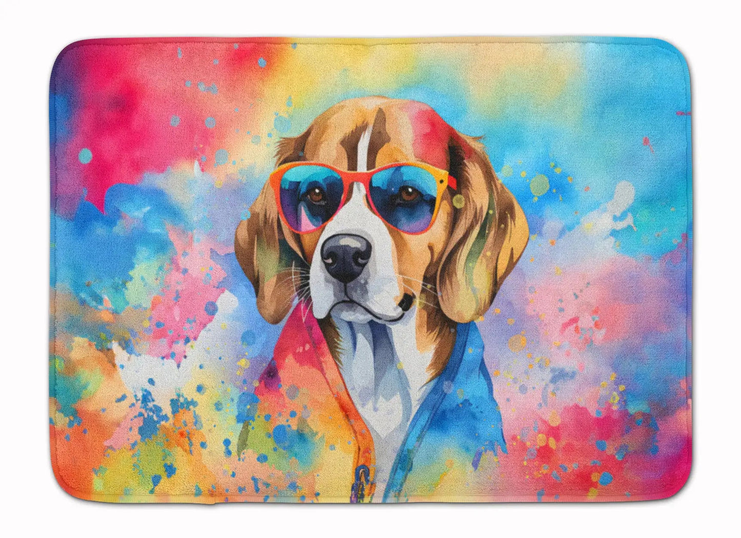Beagle Hippie Dawg Memory Foam Kitchen Mat WEM Support (www.WEM.support)