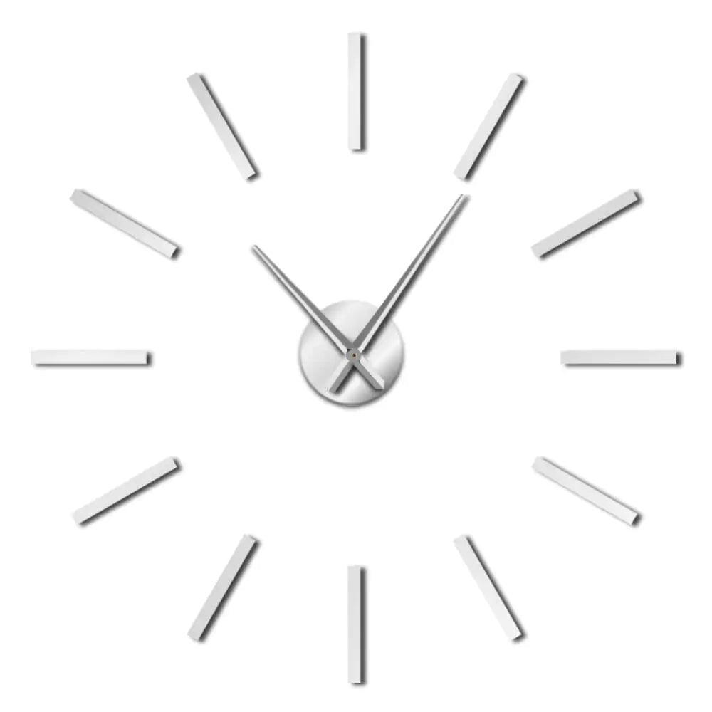 Minimalistic DIY Wall Clock WEM Support (www.WEM.support)