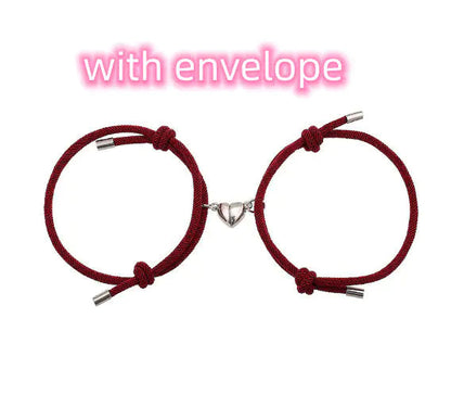 Simple Nylon Love Magnetic Bracelet WEM Support (www.WEM.support)