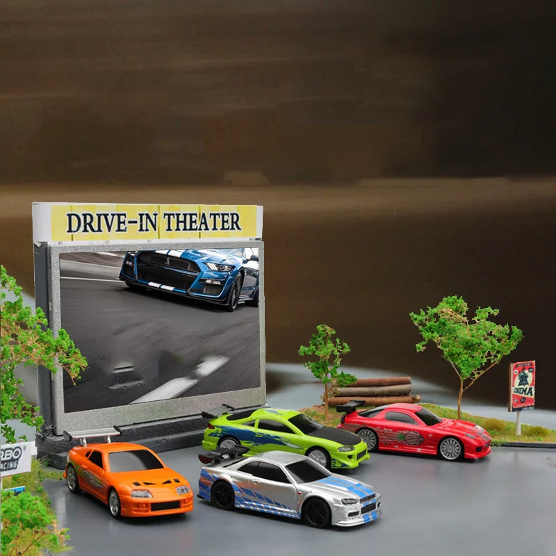 1:76 Scale RC Sports Car WEM Support (www.WEM.support)