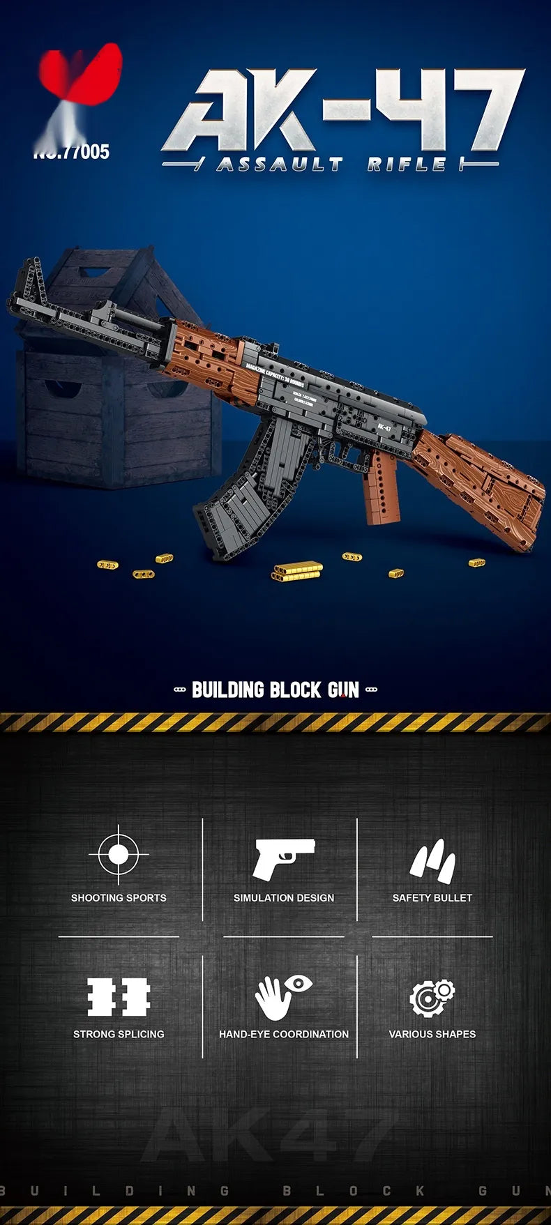Building Blocks Model Toy Guns HejK.com Marketplace LLC