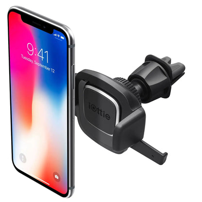 iOttie Easy One Touch 4 Dash & Windshield Universal Car Mount Phone Holder Desk Stand for -iPhone, Samsung, Moto, Huawei, Nokia, LG, Smartphones, Black HejK.com