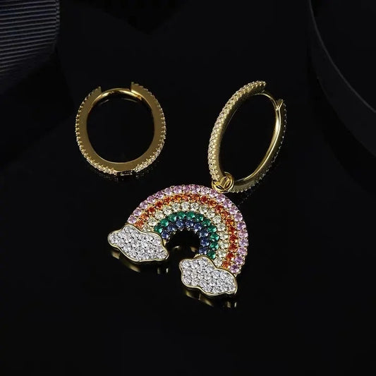 Rainbow Earrings WEM Support (www.WEM.support)