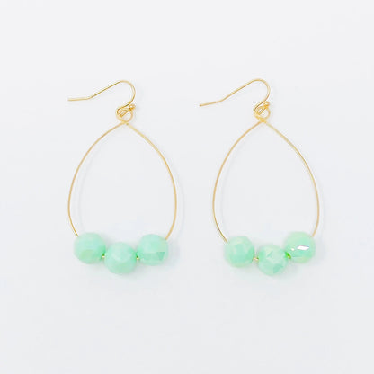 Candy Beads Dangle Earrings WEM Support (www.WEM.support)