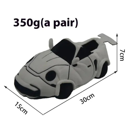 Car Plush Indoor Slippers HejK.com