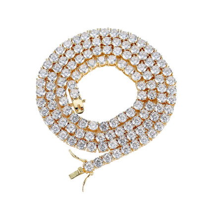 Zircon Chain Tennis Jewelry WEM Support (www.WEM.support)