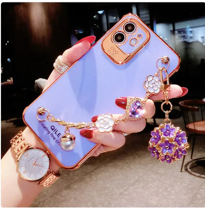 Four Leaf Grass Chain Mobile Phone Case WEM Support (www.WEM.support)