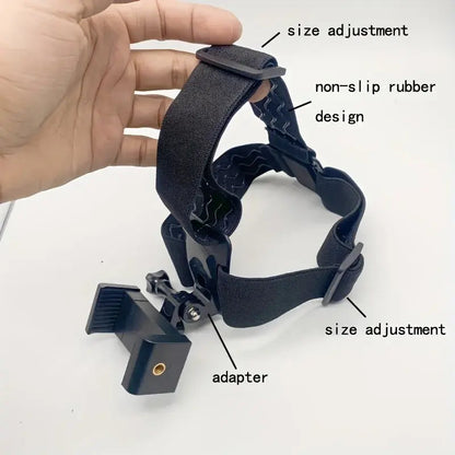 Adjustable Head Mounted Mobile Phone WEM Support (www.WEM.support)
