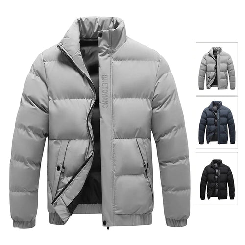 Men's Winter Puffer Jacket WEM Support (www.WEM.support)