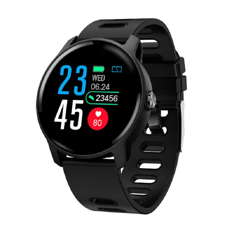 Fitness Tracker Heart Rate Monitor Women Clock Smartwatch WEM Support (www.WEM.support)
