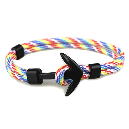 Paracord Whale Tail Hope Bracelet WEM Support (www.WEM.support)