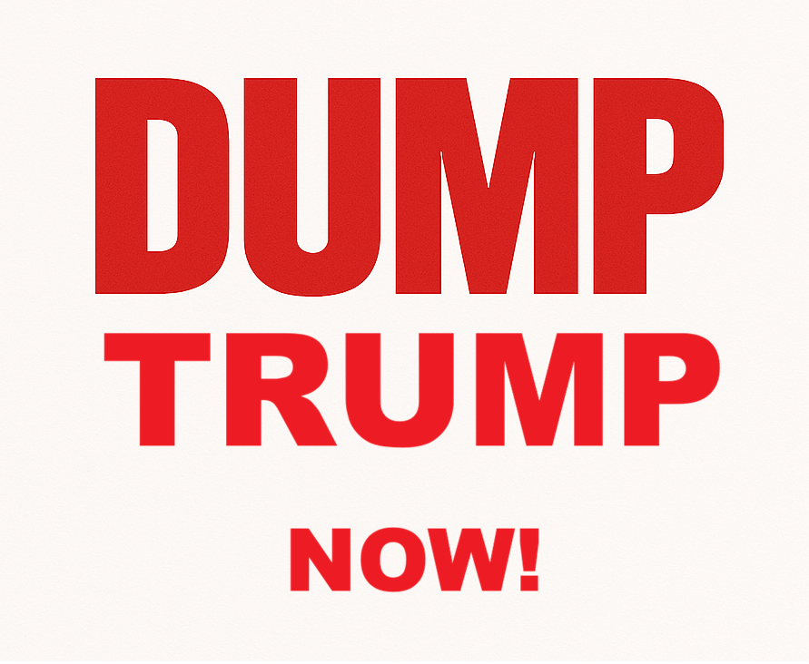 DUMP TRUMP NOW! Retro Trucker Hat