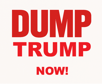 DUMP TRUMP NOW! Retro Trucker Hat