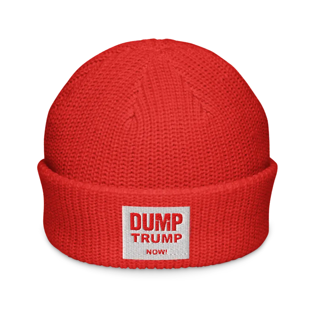 DUMP TRUMP NOW! Fisherman Beanie