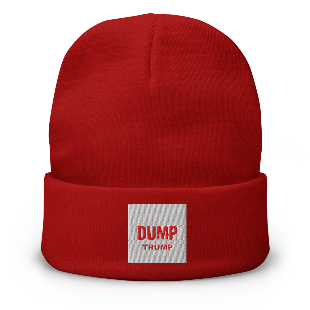 DUMP TRUMP Knit Beanie