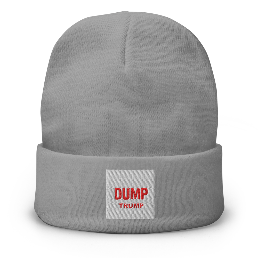DUMP TRUMP Knit Beanie