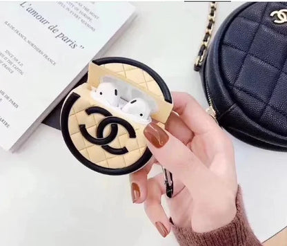 Chanel Silicone Airpod Cases WEM Support (www.WEM.support)