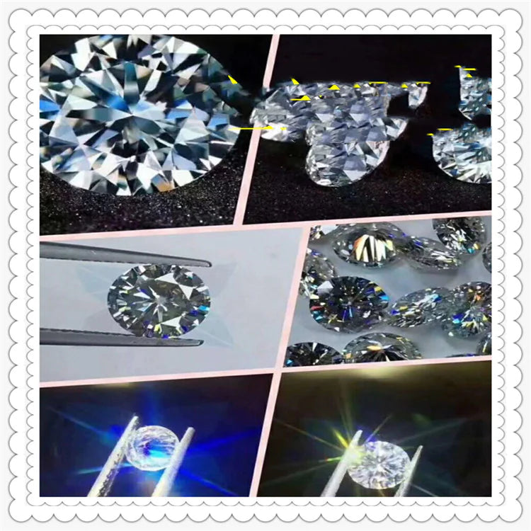 D Color Loose Moissanite WEM Support (www.WEM.support)