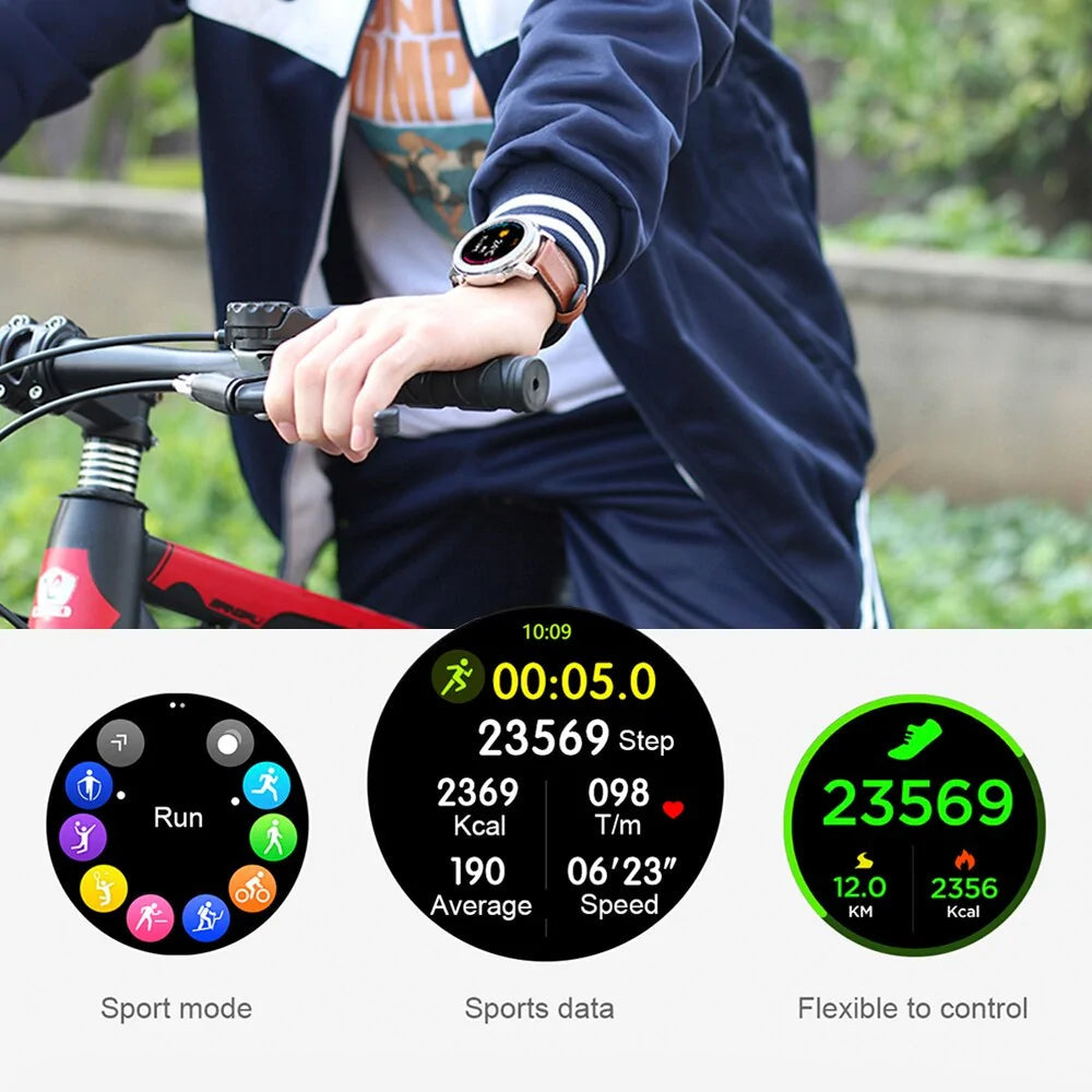 Smartwatch Men Full Touch IP68 WEM Support (www.WEM.support)